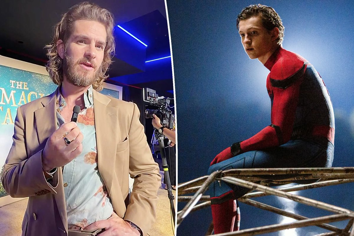 RapidInfoHub's tweet photo. How Andrew Garfield feels about predecessor Tom Holland's Spider-Man portrayal https://t.co/gJcV1OZYnq