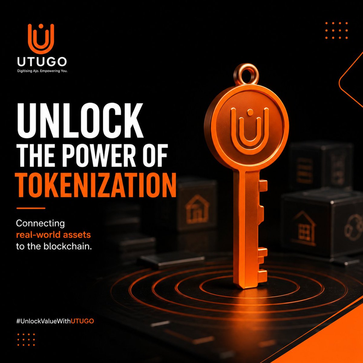 utugoio's tweet photo. Unlock the power of tokenization. 🔓

Real-world assets deserve a digital future. With Utugo, tokenization bridges physical value and blockchain technology—making assets more accessible, transparent, and efficient.

#Utugo #Tokenization #RWA #Blockchain #Web3 https://t.co/RWRpLsZaUQ