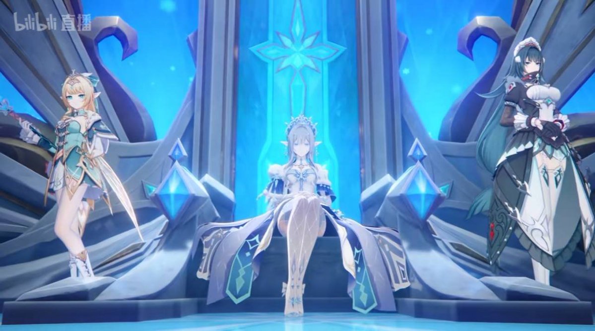 tiofurro___'s tweet photo. ❄️ APARENCIA INGAME DA ARCONTE CRYO TSARITSA EM GENSHIN IMPACT; https://t.co/hzAWEjwT6j