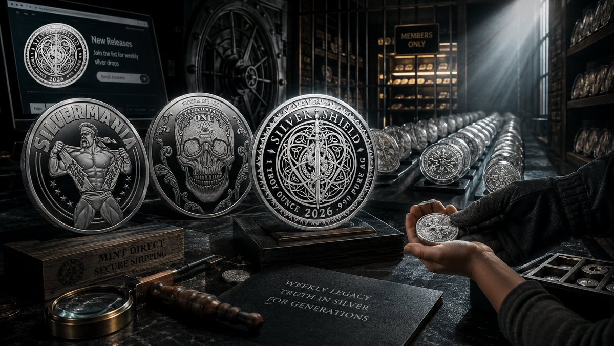 gerardognj's tweet photo. @SilverShield76 These two releases made for one of our strongest Behind the Strike conversations yet. The One confronts the death of the dollar, while Silver Mania captures the freedom and energy behind stacking physical silver. Great week of releases, @SilverShield76 https://t.co/rfPvCexz6b
