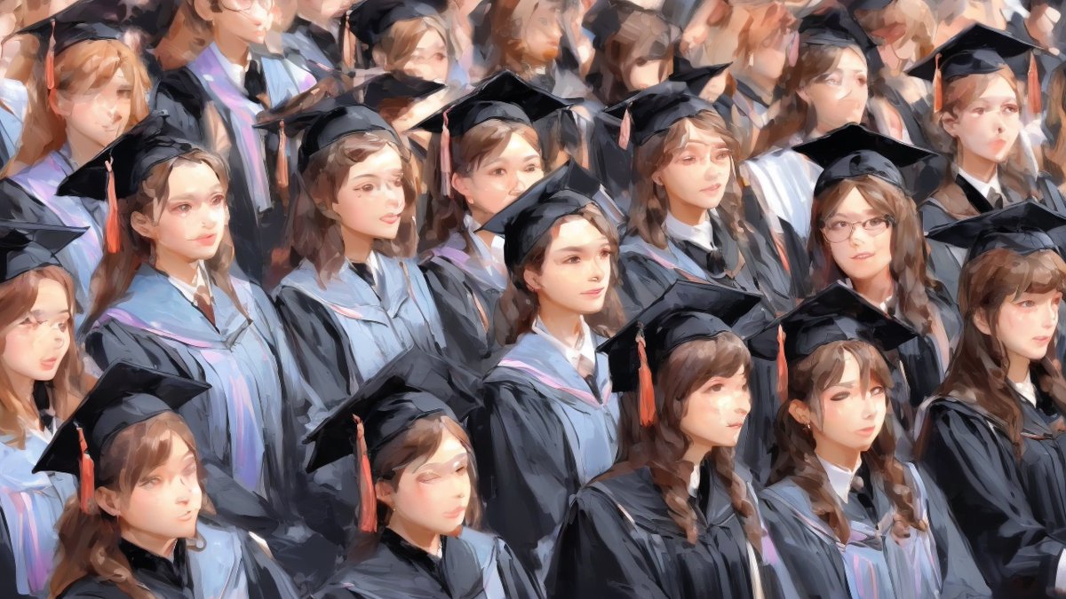 kodoku39's tweet photo. These four years flew by—graduation day, cap u0026 gown, blurry group photos, and all the messy, perfect late nights made it unforgettable. So grateful for every person here. https://t.co/Ef50KB9Tao