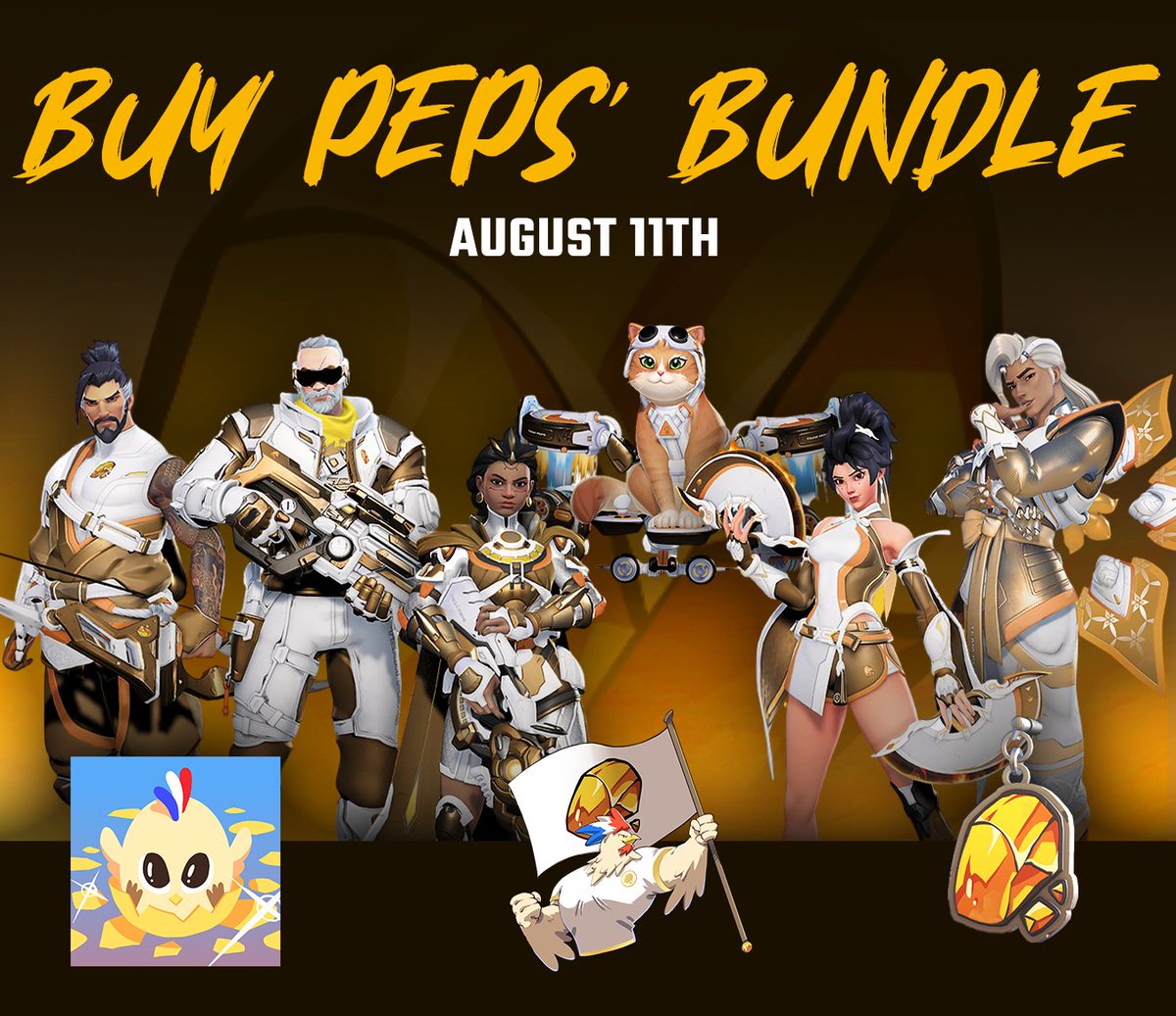 TeamPepsMAX's tweet photo. IT'S TIME TO SHINE ✨
Team Peps' Bundle will be available on August 11th 💛 https://t.co/cvzOJl0qos