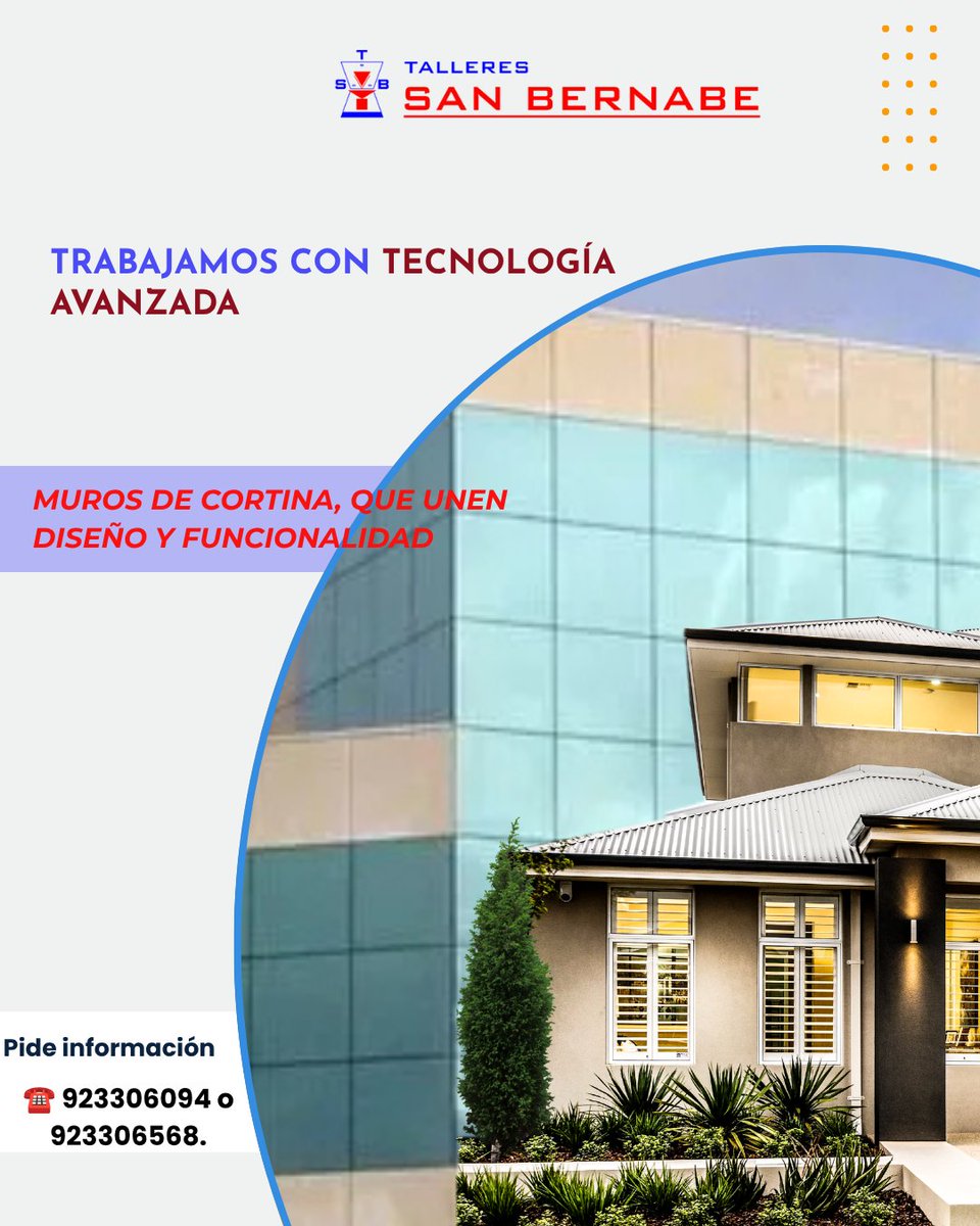 SanBernabeSA's tweet photo. ⚙️💻🔩 En Talleres San Bernabé ofrecemos acabados de #MáximaCalidad. Combinamos nuestra experiencia en #CarpinteríaMetálica con tecnología avanzada y maquinaria de última generación, lo que nos permite fabricar piezas con una gran precisión.

☎ 923306094 o 923306568 https://t.co/inesc0j4tj