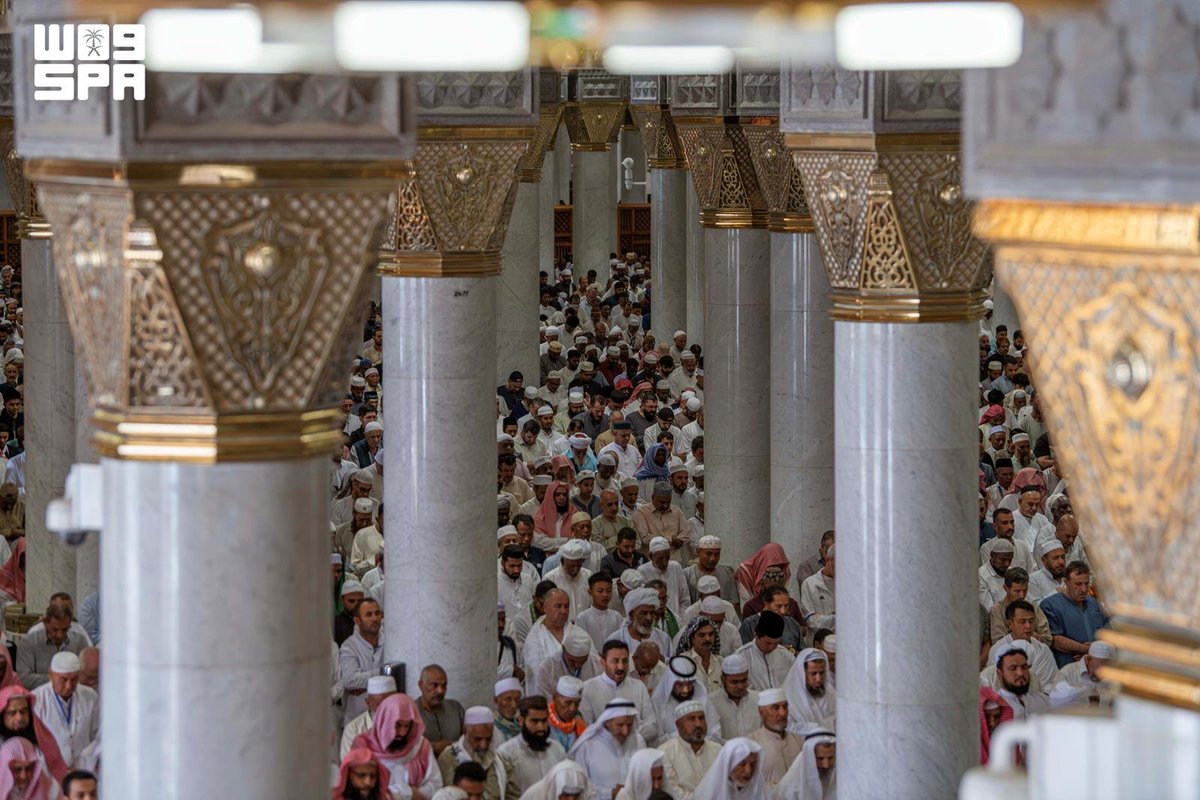 SPAregions's tweet photo. خطبة الجمعة من المسجد النبوي.
#واس https://t.co/pLsazokWEK