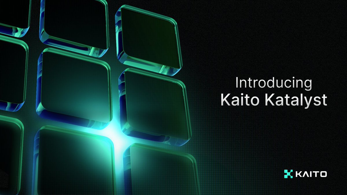 MookieNFT's tweet photo. ~ @KaitoAI is finally back after months of building in silence.

they just launched katalyst: 

a new creator campaign system that rewards real impact instead of impressions. this is what the x data agreement was for.

here’s what changed:

> projects can reward creators for mindshare, clicks, sign ups, deposits or any metric they choose

> no upfront fee on tge campaigns. projects post a refundable deposit next to the reward pool and vesting is disclosed before anyone posts

> 80% of the tge pool goes to creators, 20% goes to kaito stakers and yt-skaito holders

> every project sets its own criteria, so no two campaigns have to look the same

my take:

at first this looks bad for smaller creators because now everything is about numbers you can measure. but i don’t think they’re finished.

projects still choose what they want to pay for. some will pay for conversions, others will still care more about mindshare. 

let’s see how the first campaigns are set up before we decide.

what do you think about this update my friends?