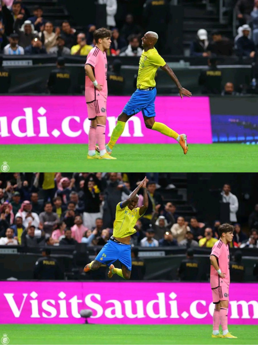 NassrXtra1's tweet photo. 🎙️🔙  Talisca: 

"The Saudi league has never been weaker than MLS. Messi’s Inter Miami went to Saudi Arabia and LOST 6–0, there’s no comparison. 

The league Messi plays in has players who play and then go to college to study. That alone, you can already see a big difference." https://t.co/DgTJJbhBMu
