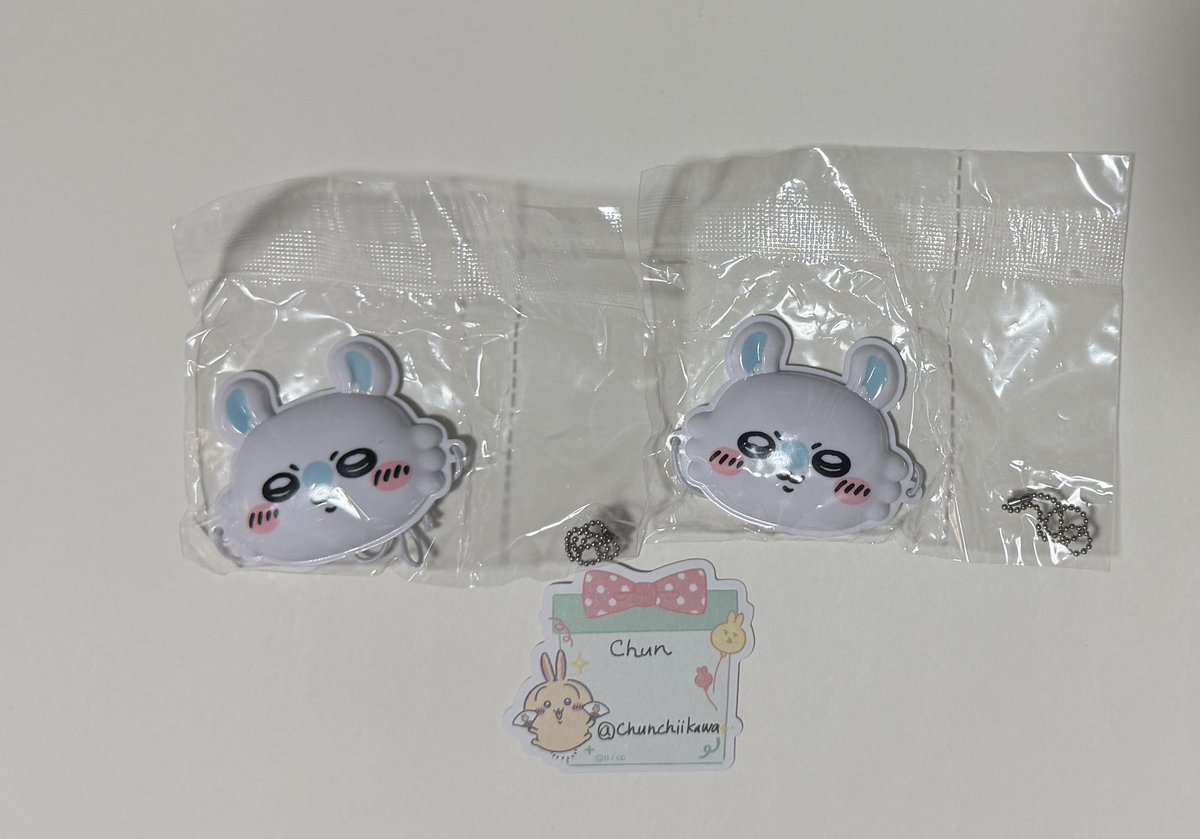 Chun5210's tweet photo. 【交換】ちいかわ ミニチュアおめん

（譲）モモンガ2

（求）うさぎ くりまんじゅう2

郵送または
8/7天神（時間要相談）手渡し
Yahooフリマ交換利用も可能です
お気軽にお声がけください https://t.co/joPRvTlp4a