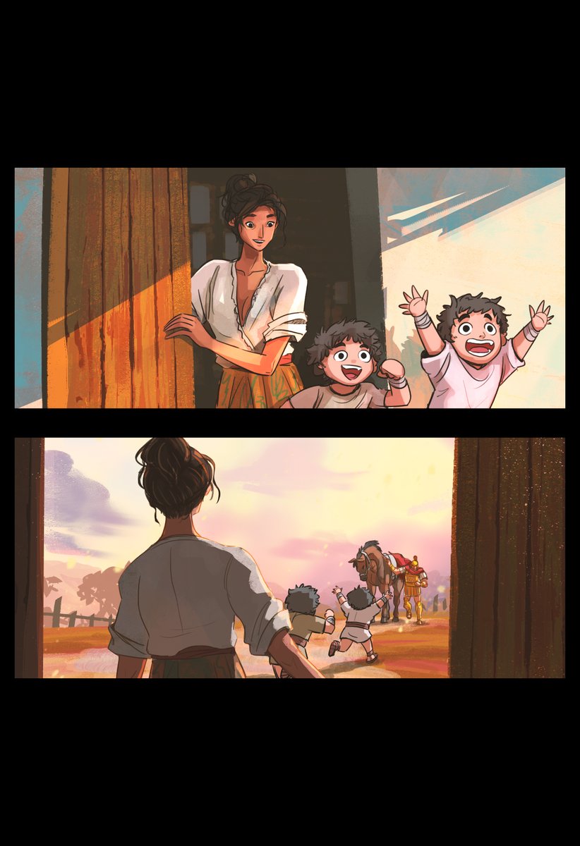 JUNCHIUart's tweet photo. Heracles thought he was coming home.
He had no idea he was crossing into another story. https://t.co/PyZlVMaZSt
