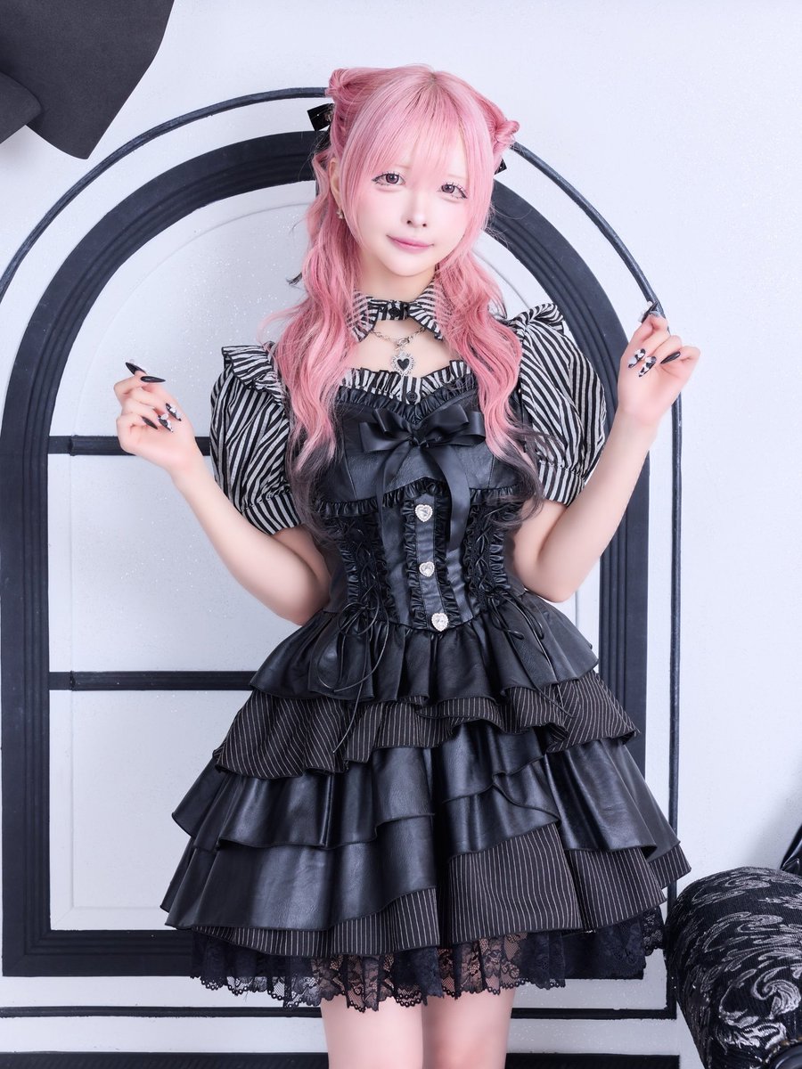 🖤IMVAL🖤 Asymmetry Tiered Dress