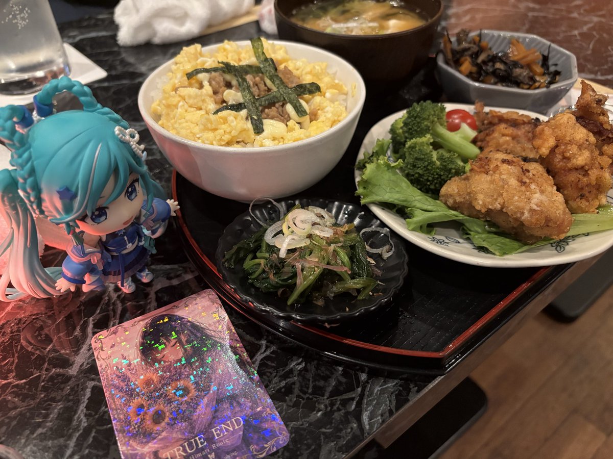 MaxTakai's tweet photo. 最後のひまり飯🍚
うーん味わって食べなきゃね
#アニカラ
#マナティ https://t.co/7nl2oMKt3I