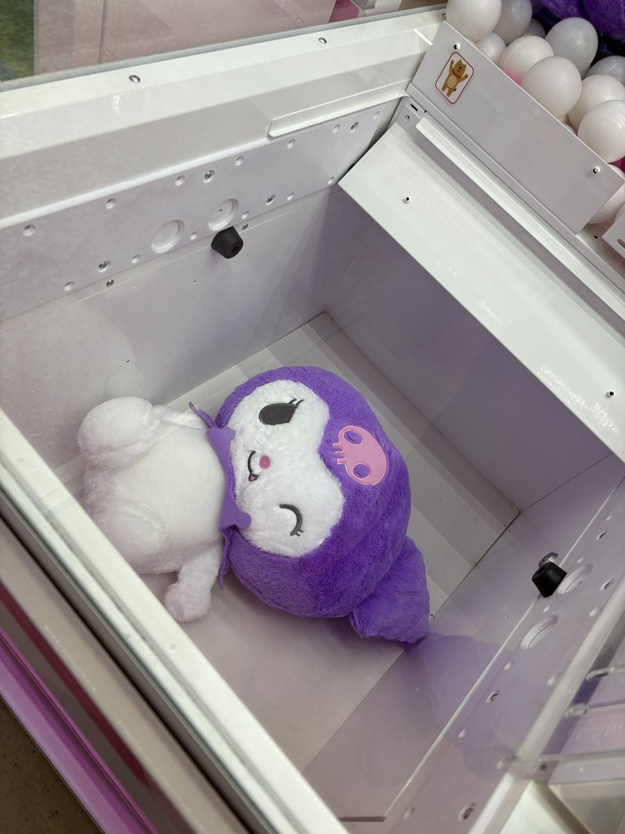 cub_koguma's tweet photo. お仕事から帰ってからなんとなくカブちゃんで駅前行ったけど、タイステでクロミちゃんゲットしちゃった🥳 https://t.co/yD9jKFAj41