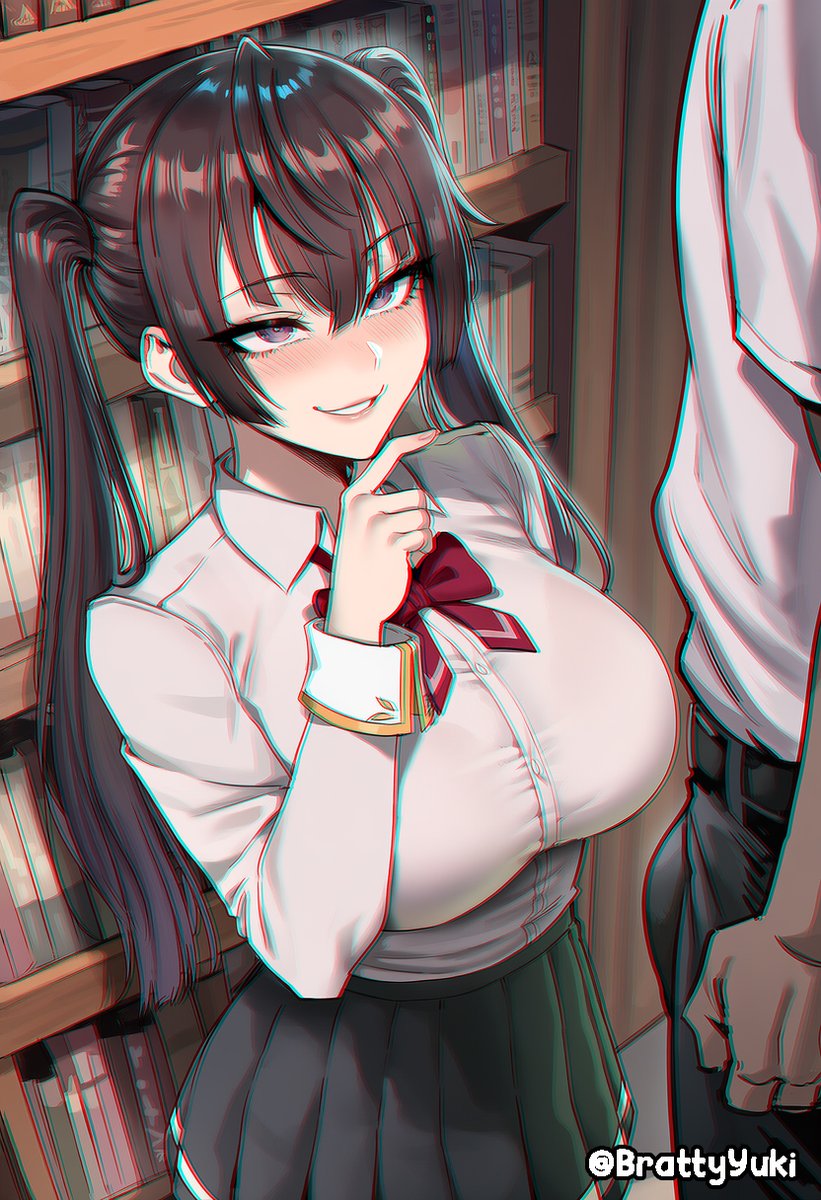 BrattyYuki's tweet photo. Suou Yuki meets her brother's bully while studying 🖤🤭

(Full 37 image set is on Patreon! 💞)
https://t.co/5z31ql2DnD https://t.co/lBsj2ydTpF