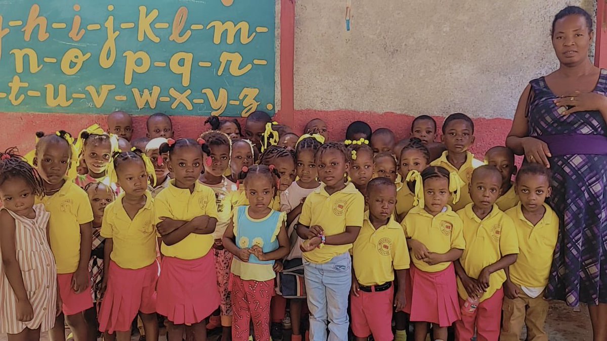 IamSandyCesaire's tweet photo. CZ, your post about Giggle Academy hit home because our missions unexpectedly intersect.

Before we ever started a school, I was using part of my real estate income to help families in my hometown of Petit-Goâve, Haiti through my godmother, who oversees the work on the ground.

We began by providing food, medicine, and other essentials to families in need.

As we distributed food, my godmother shared the stories behind the children. Many of their mothers had fled Port-au-Prince after gang violence claimed the lives of their children’s fathers. Some families arrived with almost nothing, and many could only afford to send one child to school while the others stayed home.

That’s when we realized food could help families survive—but education could help change their future.

So during the COVID era, we started a free school in Petit-Goâve.

We started with just 28 children in a borrowed church building.

Today, we serve more than 250 children, and we already have a waiting list.

Every dollar I’ve invested into this school came from my own work in real estate.

Not because I had plenty.

Because I couldn’t ignore what I was seeing.

That mission also shaped how I looked at crypto. I wasn’t just searching for returns—I was searching for a community whose values aligned with the future I wanted to help build.

One of the reasons I connected with Volt Inu years ago wasn’t simply the technology or the memes.

It was Ape Kong, the Dev.

He consistently demonstrated that success should be shared by helping people and supporting communities. When I shared the school’s vision with him, he was genuinely encouraging of what we were trying to build.

That mattered to me because it’s also why I invest—not only to create opportunities for myself, but to create opportunities for others.

The Volt Army has endured nearly five years.

Markets.

Fear.

Silence.

Bear markets.

Yet we’re still standing.

If you’re genuinely looking for a meme project to explore over the coming weeks, I hope you’ll take a serious look at Volt Inu.

If Volt succeeds, yes, many investors will benefit.

But for me…

Success means more classrooms.

More teachers.

More school meals.

More children who discover they have a future.

Sometimes one investment creates ripple effects no chart can measure.

Maybe Volt Inu is one of those projects.

I don’t need charity. I simply hope the right people notice the right community. Because if Volt Inu wins, hundreds of children who will never own a crypto wallet may still benefit from what that victory makes possible.

Charts measure price.

Purpose measures lives changed.

I hope one day Volt Inu can be remembered for both. ⚡️

And thank you for everything Giggle Academy is doing for children’s education around the world. 🙏🏿
