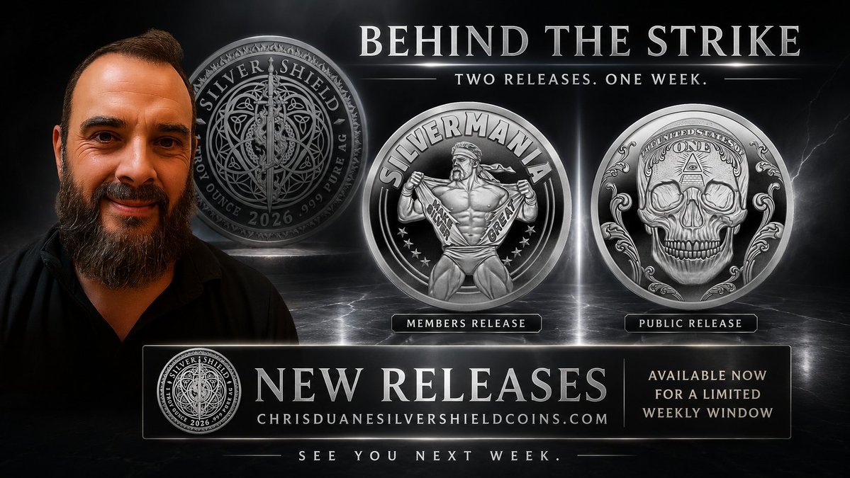 gerardognj's tweet photo. I Really enjoyed this Behind the Strike with @SilverShield76. We talked about whether silver’s move was just a price spike—or the beginning of a true monetary revaluation—and went behind the meaning of The One and Silver Mania.🔗https://t.co/VU77e79oXu 
#chrisduane #silvershield https://t.co/PvlNdQaSV1