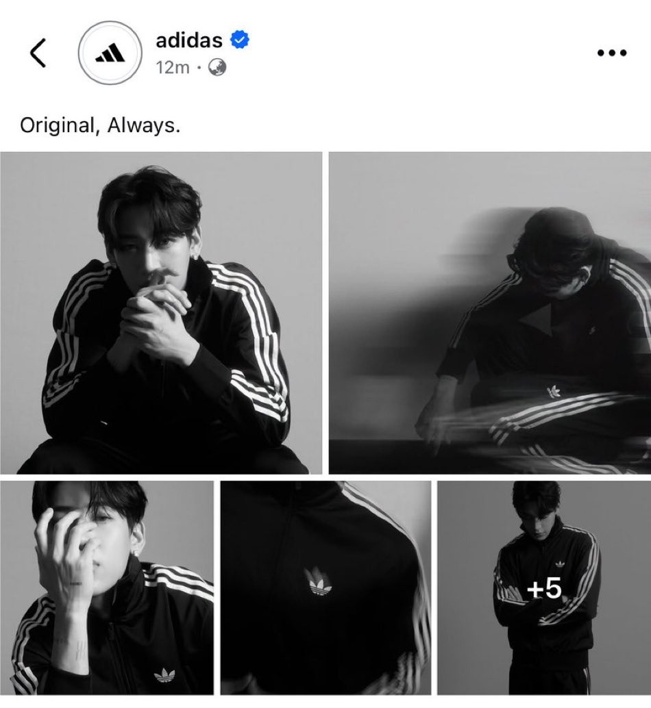 diasaone_A's tweet photo. ไปมุงเพจ adidas ใน Facebook กัน เค้าต้อนรับแบมแบมเข้าสู่ครอบครัว adidas แล้ว 🎉

#AdidasxBamBam  

🔗 https://t.co/sEsObn1VlI https://t.co/JqZ2KVqitv