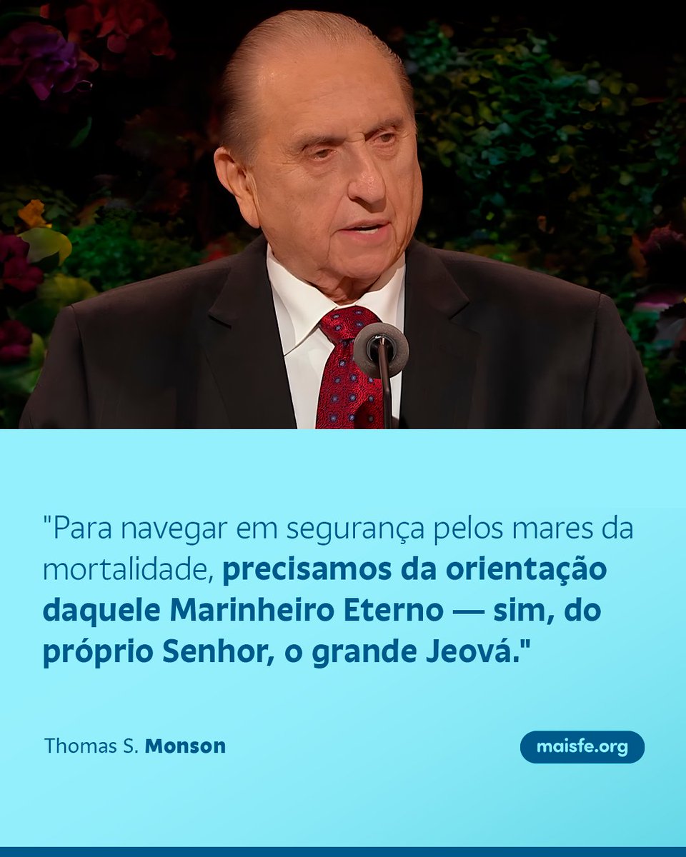 maisfe_org's tweet photo. 🎙️Thomas S. Monson, "Guiado em Segurança para Casa", Outubro 2014. https://t.co/iR4GkiM7My