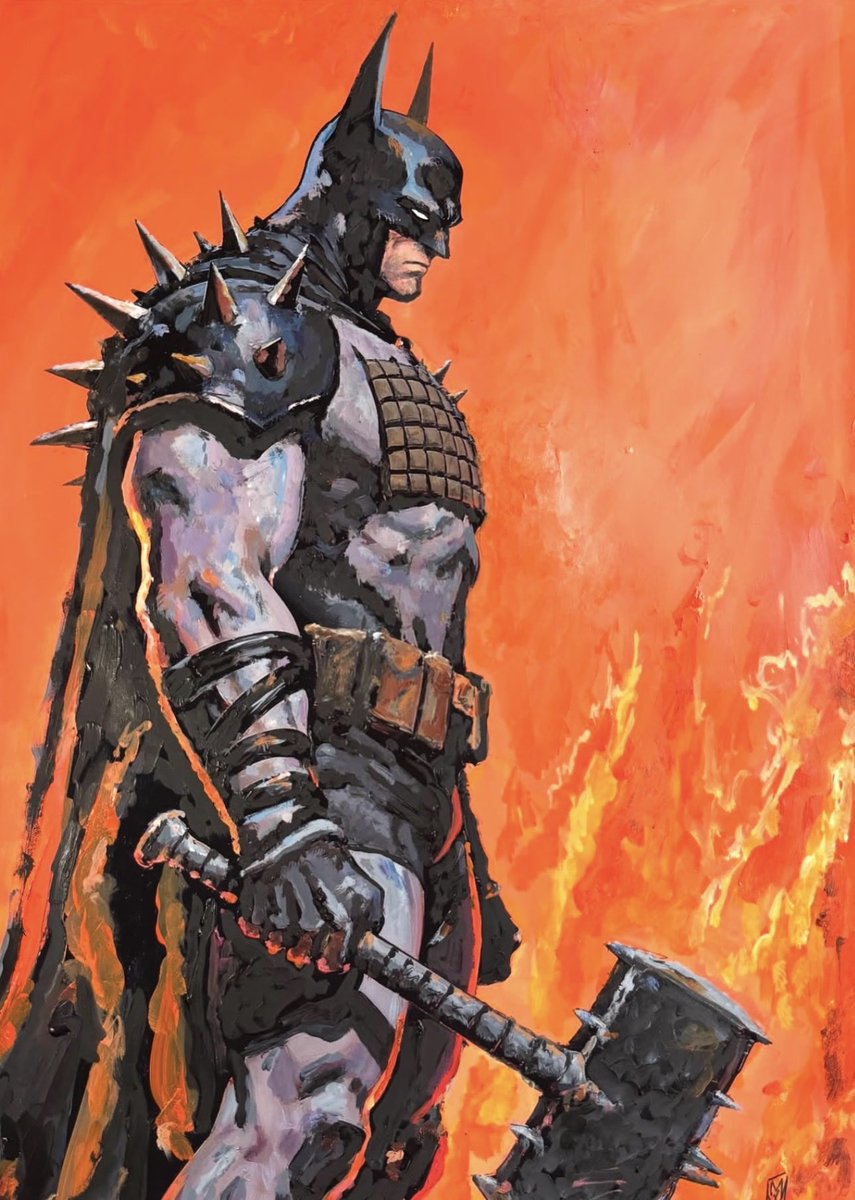 batmancurated's tweet photo. absolute batman by mike wehner https://t.co/PgWq6dmBP4