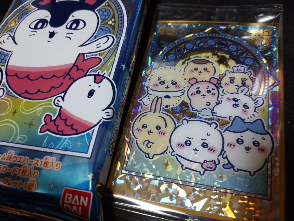 ちいかわウエハース！ これはレア！？全員集合😆✨