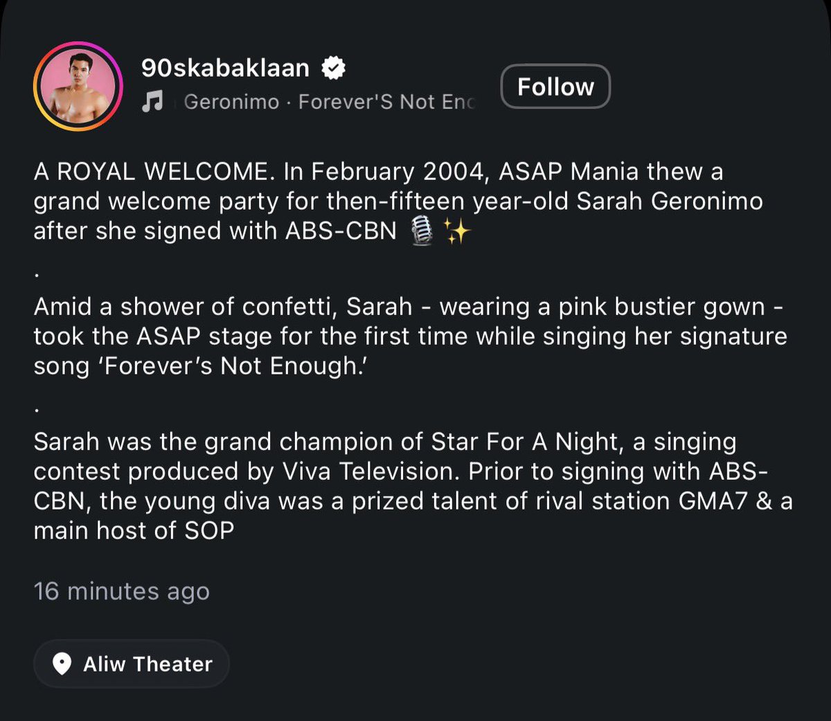 ooohmastermind's tweet photo. If she's not a teen superstar, I don't know who is. #SarahGeronimo https://t.co/6qAJAT0dwR