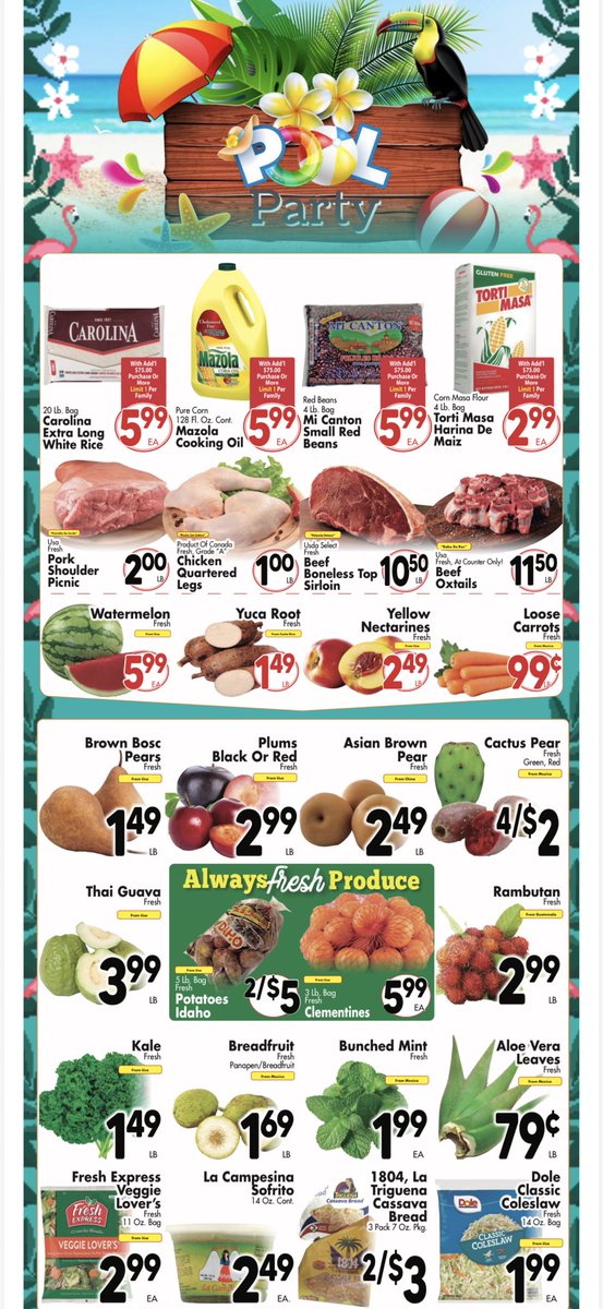SuperFoodFresh's tweet photo. Your weekly flyer is here!!!!🥳🥳offers end 8/6/26. https://t.co/Ku4ljQc357 https://t.co/pfWrLcGLx9