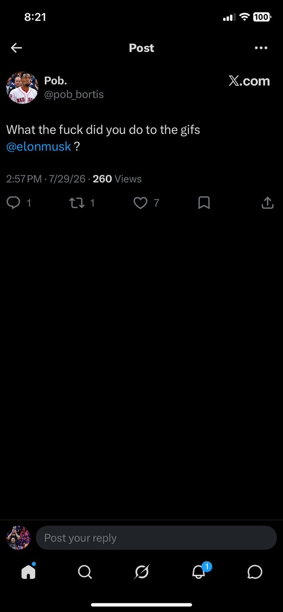 MLBtheShow9's tweet photo. @pob_bortis @BOSSportsGordo Who cares? I’m sure after Elon reviews X he will know he was wrong. Move on https://t.co/OICGw5IYMF