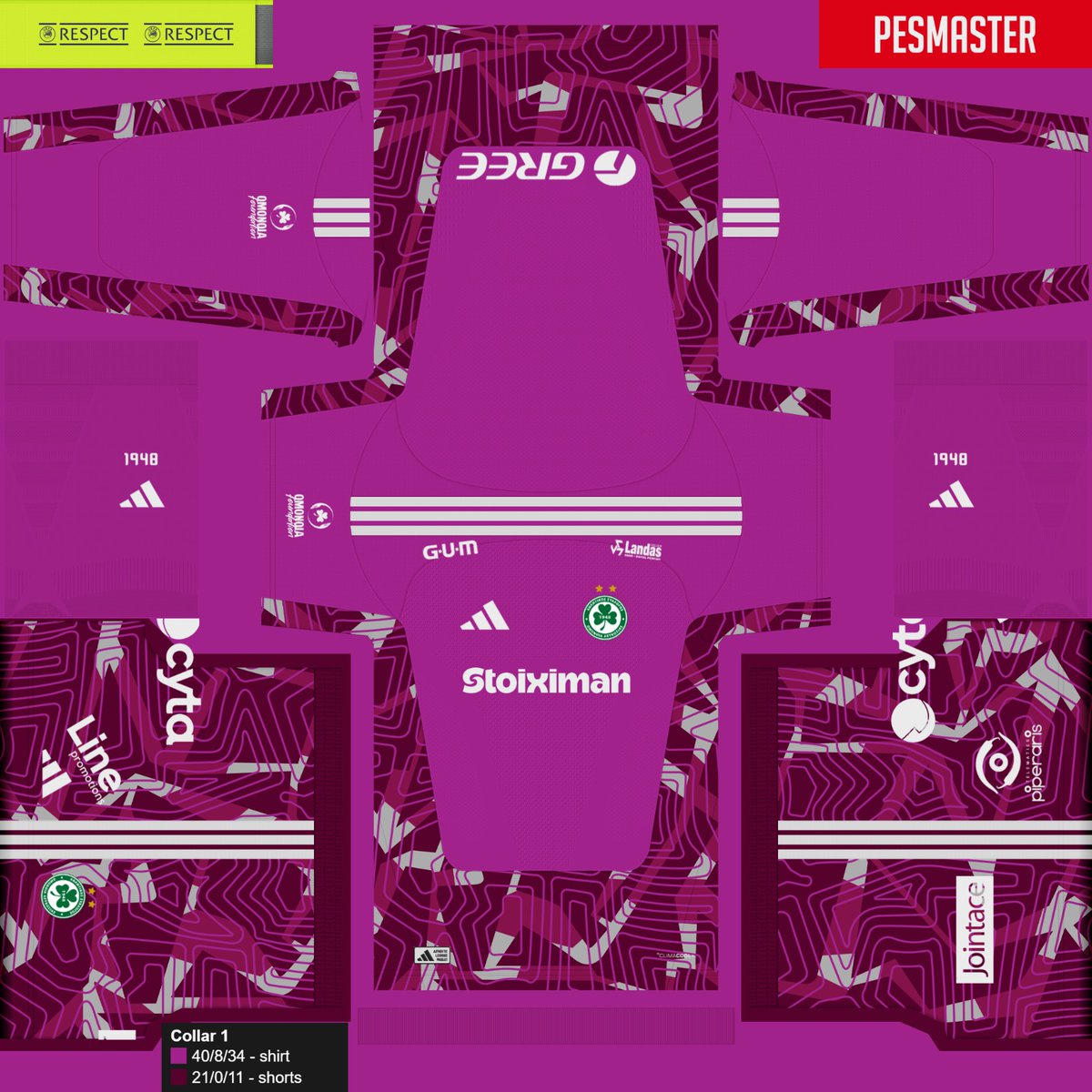 VictorM14377650's tweet photo. OMONOIA FC KIT 26-27
#pesmaster #efootball #efootball27 @OMONOIAfootball https://t.co/5EzGgtvcZW