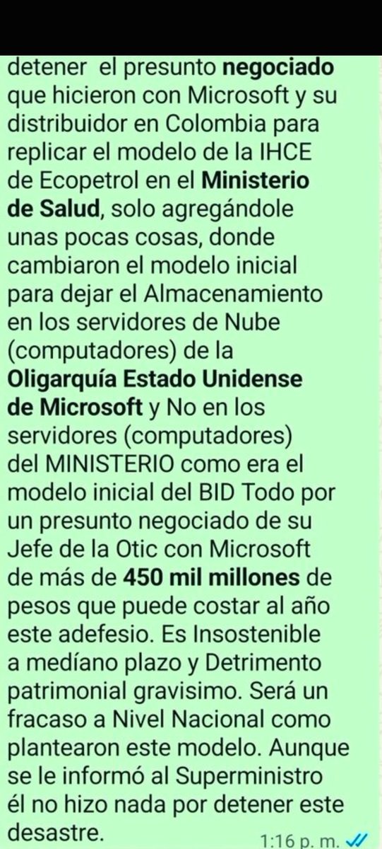 aotalorav's tweet photo. @AForeroM Pura corrupción? https://t.co/7aTvj8MhV6