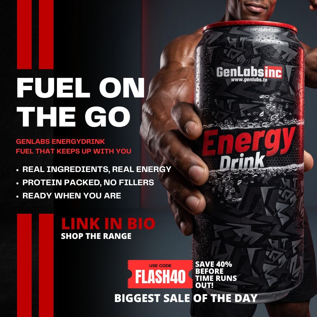 Genlabs_inc's tweet photo. โก Fuel Your Day with GenLabs
โ๏ธ Long-Lasting Energy
โ๏ธ Ready When You Are
๐ Save 40% with code: FLASH40 (Limited Time!)
Shop now before the offer ends!
Link ๐ in bio
#FuelOnTheGo #WorkoutFuel #FitnessLifestyle #Flash40 #ShopNow https://t.co/0hOY0FVlHZ