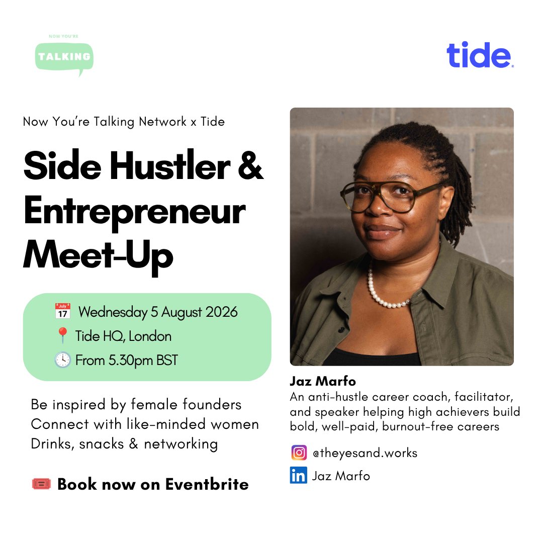 NYTNetwork's tweet photo. NEXT SPEAKER ANNOUNCEMENT 🗣️🗣️

Jaz is an anti-hustle career coach, facilitator, and speaker helping high achievers build bold, well-paid, burnout-free careers — through sharp strategy, honest conversation, and a refusal to let you settle for “fine.” https://t.co/uGP9ex8aDW