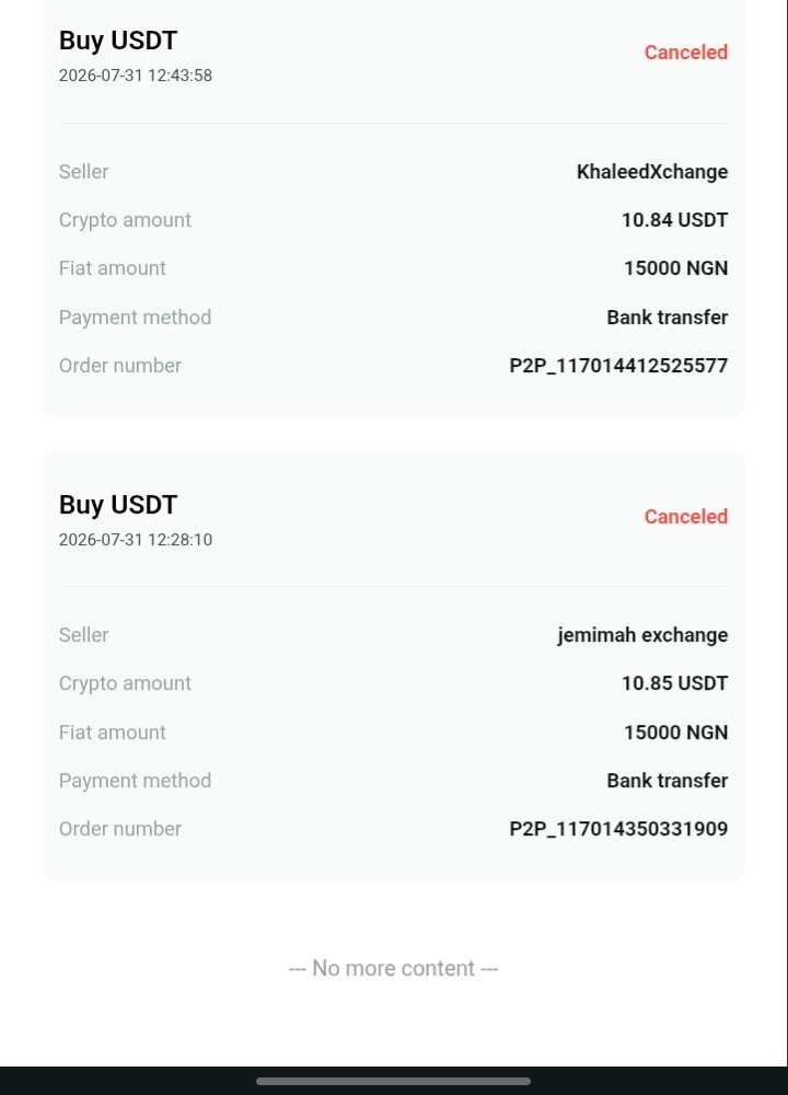 lisa_moner's tweet photo. @bitget Hi @bitget I tried to purchase tokens (usdt)twice  just now and and I sent money to the account required but both transactions failed. So now I've been debited and I still haven't received any of my usdt. I tried to purchase it using p2p. 
Please render your assistance ASAP 🙏 https://t.co/Nms0oe76HX