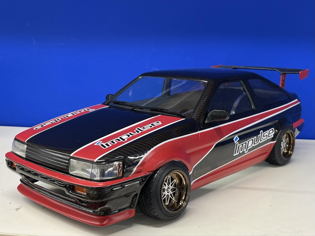 boctokmasa's tweet photo. エントリー完了！

実在するフルカーボンボディーAE86
インパルス スーパーカーボンAE86
をイメージして制作しました！

#pandora
#AE86 https://t.co/GiANTrAeQl