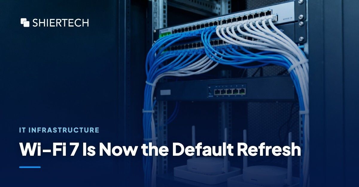 SHIERTECH's tweet photo. 59% of IT orgs plan a Wi-Fi upgrade this year. Only 7% run Wi-Fi 7 today.

New APs can need PoE++ (90W) and 2.5G uplinks. On PoE+ switches and Cat 5e, you capped what you just bought.

Fix the wired layer first.
https://t.co/UWilKqpPIt https://t.co/L0XbWxNMya