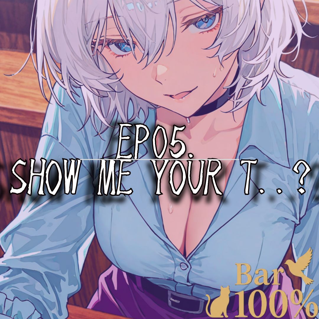 bar1oo's tweet photo. EP05「Show me your T…?」
途中で切れたバナーを見た瞬間、
今日のリコさんのボインが急に気になり出した。
まさか……“TITS”ってこと!?
(客:完全に混乱中)
↓続き
#オリジナル漫画 #バー100 #BAR100
(1/2) https://t.co/hEmFM5TxOA