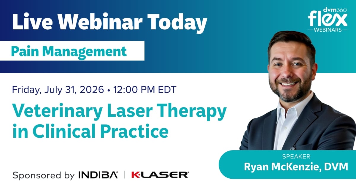 dvm360's tweet photo. The effective use of photobiomodulation therapy (PBMT) starts with understanding the science behind it. Explore treatment guidelines, safety considerations, and clinical uses where PBMT may support outcomes.

Earn 0.50 RACE-approved CE credit.

Register: https://t.co/L0iAw1Hpy0 https://t.co/EIjbcIhuB9