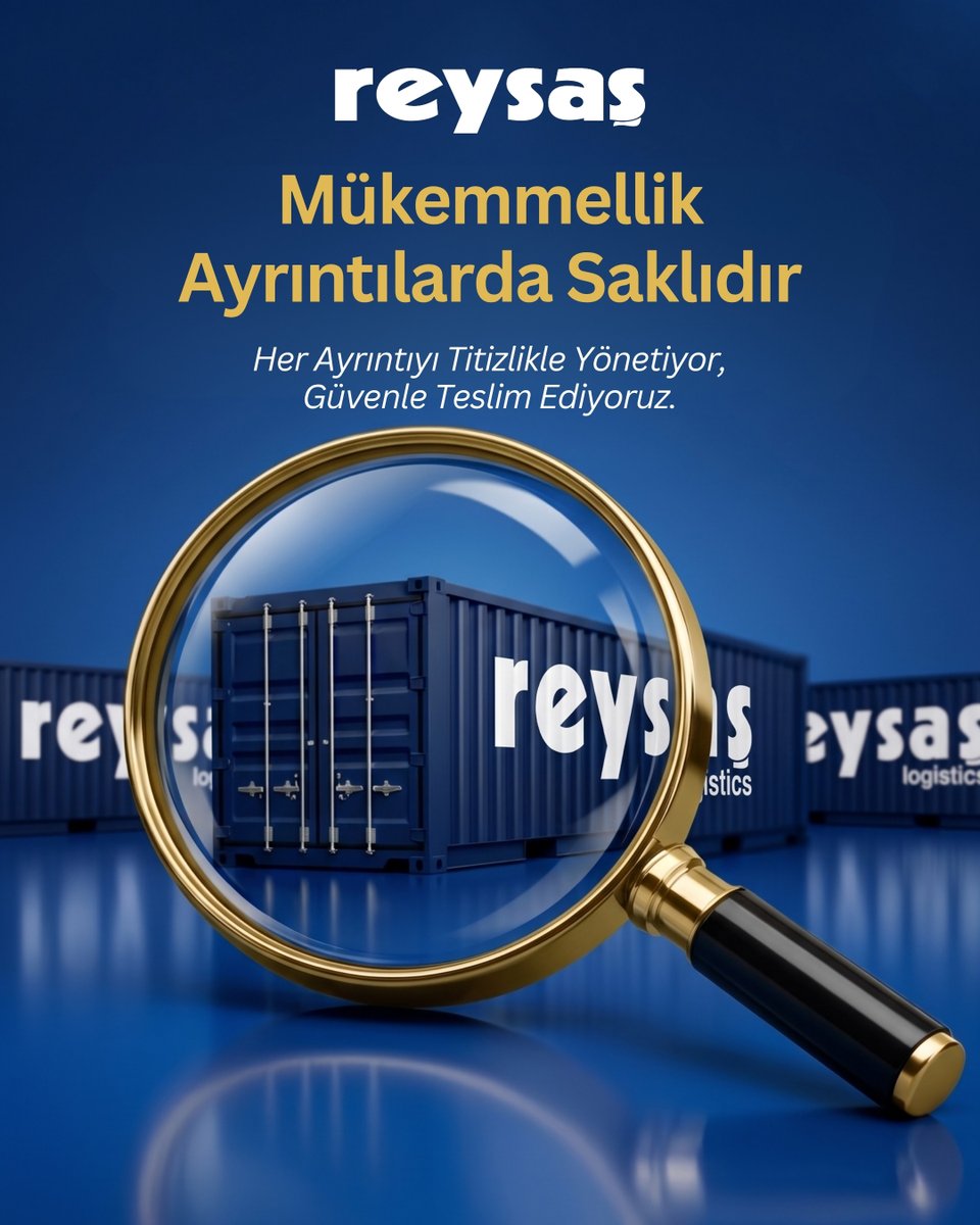 reysasofficial's tweet photo. 🔍 Mükemmellik ayrıntılarda saklıdır.

Reysaş olarak, depolamadan taşımaya, operasyonlardan teslimata kadar her detayı özenle yönetiyor; müşterilerimize güvenilir, sürdürülebilir ve yüksek standartlarda lojistik çözümleri sunuyoruz.

#Reysaş #Lojistik https://t.co/Xy85ZZjEPk