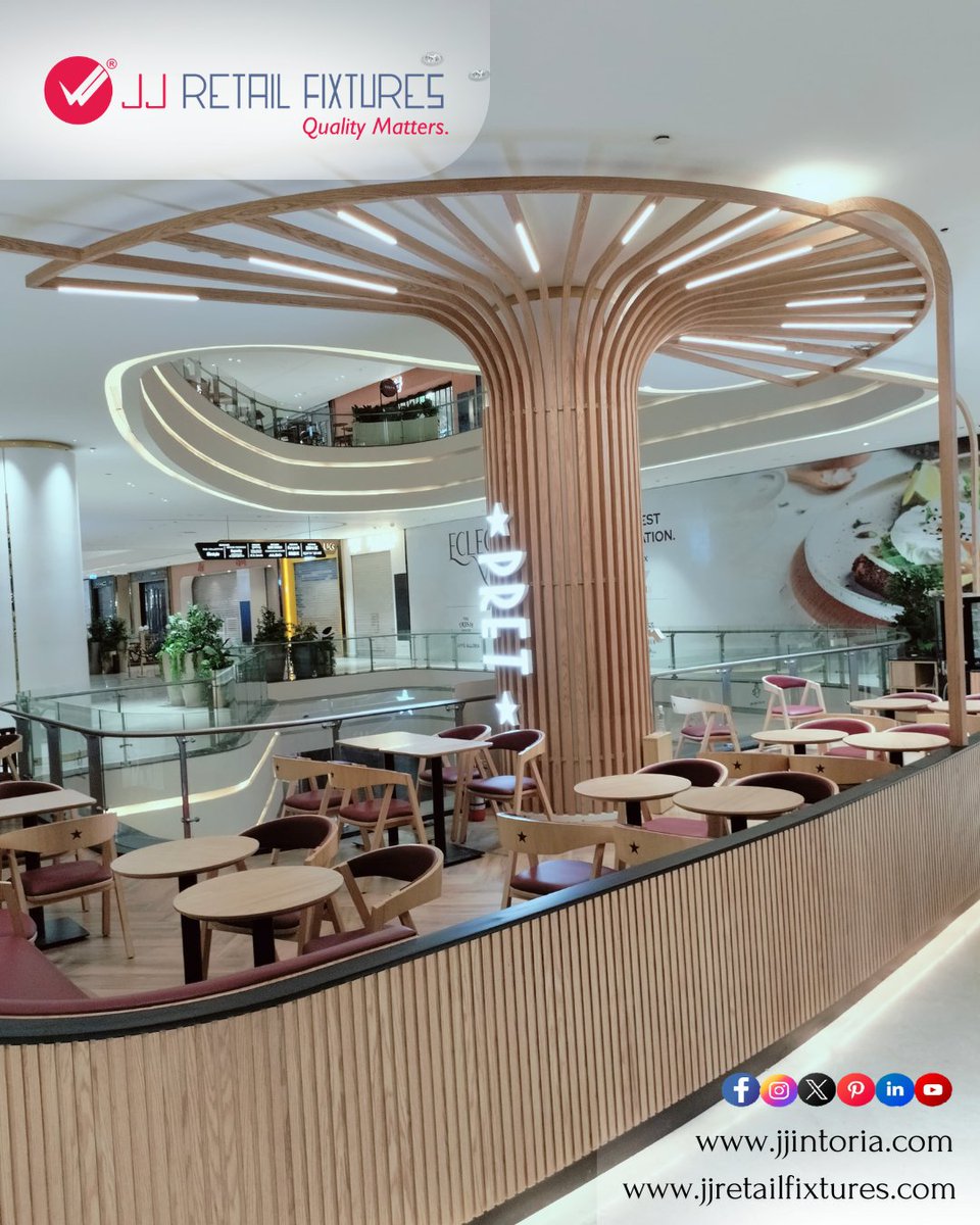 jjretail22's tweet photo. Where quality meets precision—our custom fixtures and furniture are designed to elevate every commercial space with flawless execution.
#JJIntoria #JJretailfixtures #CommercialInterior #FixtureSolutions #RetailFurniture #InteriorExecution #FitoutSpecialists #RetailConstruction https://t.co/6zKXp8EB9Q