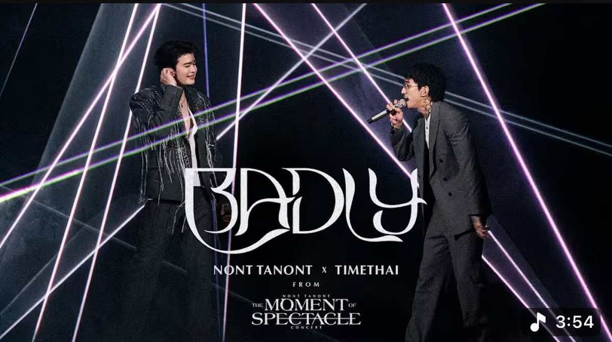TanontStreaming's tweet photo. … 🎙️ 𝘓𝘐𝘝𝘌 𝘊𝘖𝘓𝘓𝘈𝘉 𝘚𝘛𝘈𝘎𝘌 𝘍𝘙𝘖𝘔 𝘛𝘏𝘌 𝘔𝘖𝘔𝘌𝘕𝘛 𝘖𝘍 𝘚𝘗𝘌𝘊𝘛𝘈𝘊𝘓𝘌 𝘊𝘖𝘕𝘊𝘌𝘙𝘛 …

✨ Badly 
       ℕ𝕆ℕ𝕋 𝕋𝔸ℕ𝕆ℕ𝕋 𝕩 𝕋𝕀𝕄𝔼𝕋ℍ𝔸𝕀
▫️ #NONTTANONT  #TIMETHAI ▫️

[🫧] :  https://t.co/74fOdkiKG2

#THEMOMENTOFSPECTACLECONCERT 
#LOVEiSENTERTAINMENT

ʚ♡ɞ