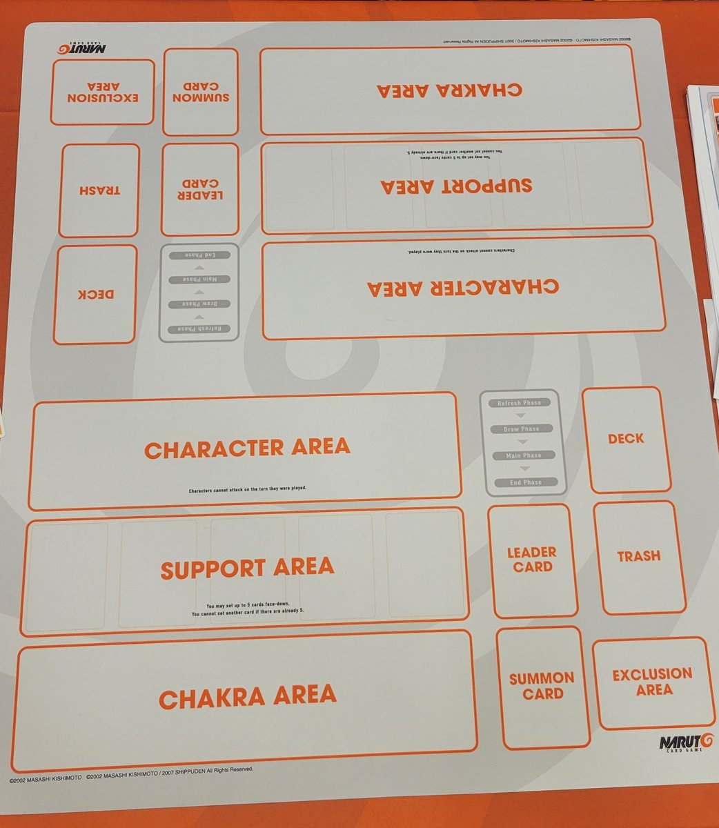 SHoloron94's tweet photo. @maebatsu Amazing work but the field zone Ex Characters doesn't exist. This is a photo of the mat from the Event. It should Exile Zone, akin to the banish zone in Yugioh https://t.co/9vwjg6yImg