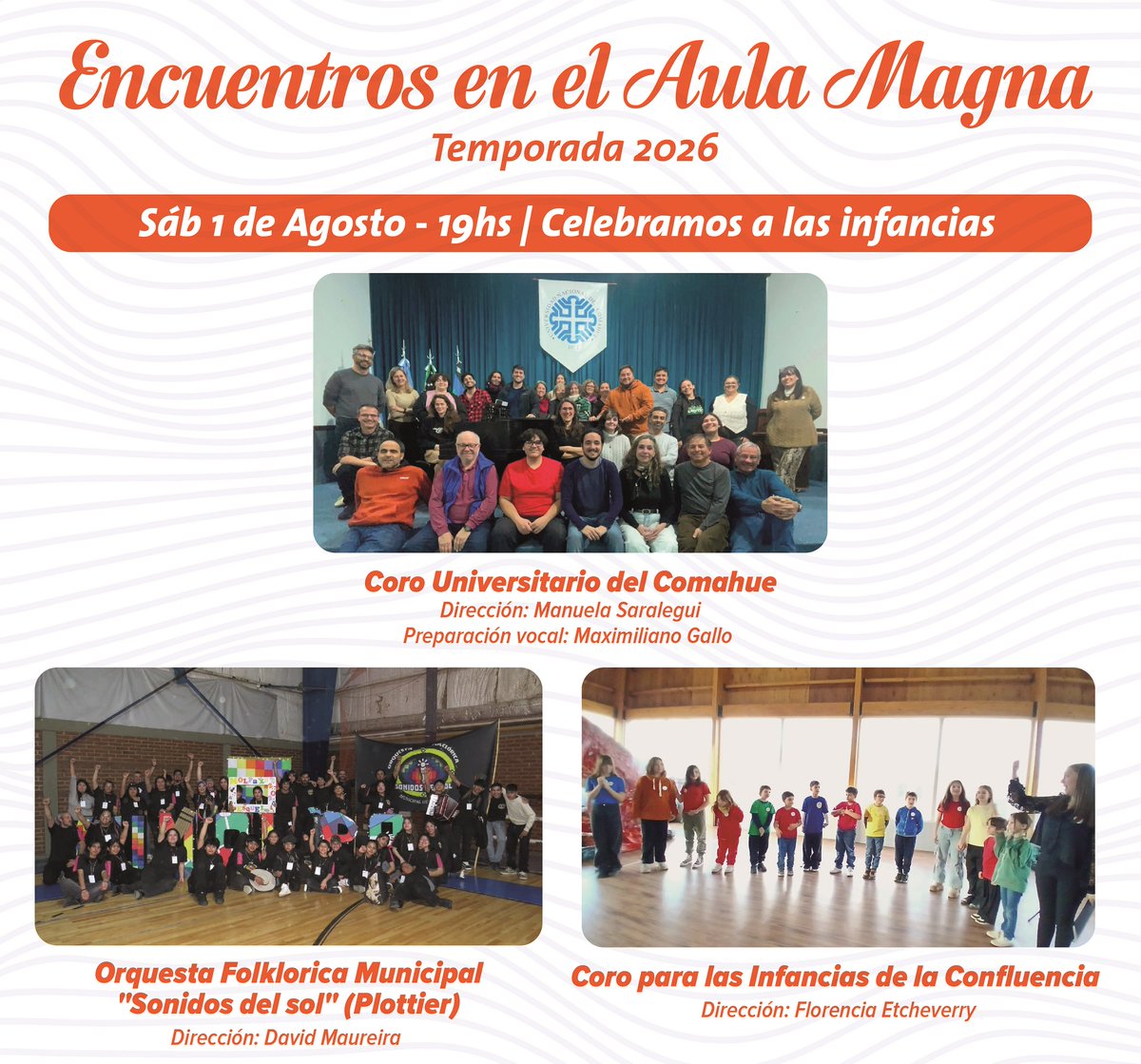fadecsunco's tweet photo. ENCUENTROS CORALES EN EL AULA MAGNA

Leer más https://t.co/DWg6TRK6Td https://t.co/HpNKC5KewN
