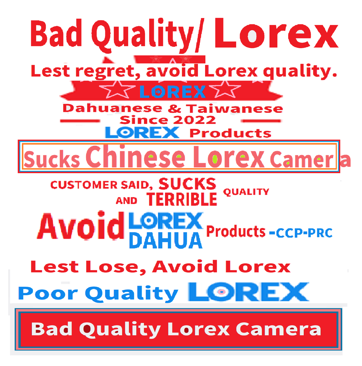 zilonghang's tweet photo. Avoid Lorex due to its Bad product [Google-Play]👎: {Steven Nguyen May 30, 2026 keeps logging me off for inactivity when I use it everyday}🤦‍(In Sum=>Vicious-Chinese-LorexCorporate)183.3.754 https://t.co/HGoIMPiUUt