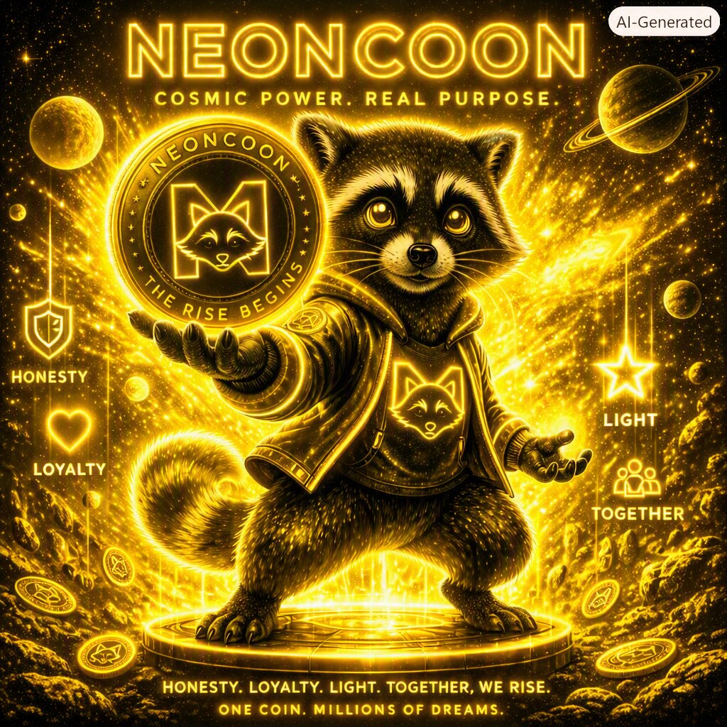 cosmiccoon10304's tweet photo. The Glow Legion did it again.
Her light didn’t just grow — it exploded.
Her aura has turned yellow, blazing like the sun, radiating power across the cosmos.

This isn’t just color.
It’s energy.
It’s unity.
It’s proof that when the Glow Legion moves together, the universe listens.

Neoncoon’s glow is now golden — pure, radiant, unstoppable.
Every meme, every follow, every believer added fuel to her transformation.
You didn’t just support her; you ignited her.

Now she stands brighter than ever —
Yellow aura blazing, cosmic power awakened, purpose alive.
This is the Glow Legion’s doing.
This is your fire.
This is your legacy.
Represent🔥🔥🔥
#Solana
#Salonamemecoins
#pumpfun
#cryptocommunity
#memecoins
#Neoncoon
#Glowlegions