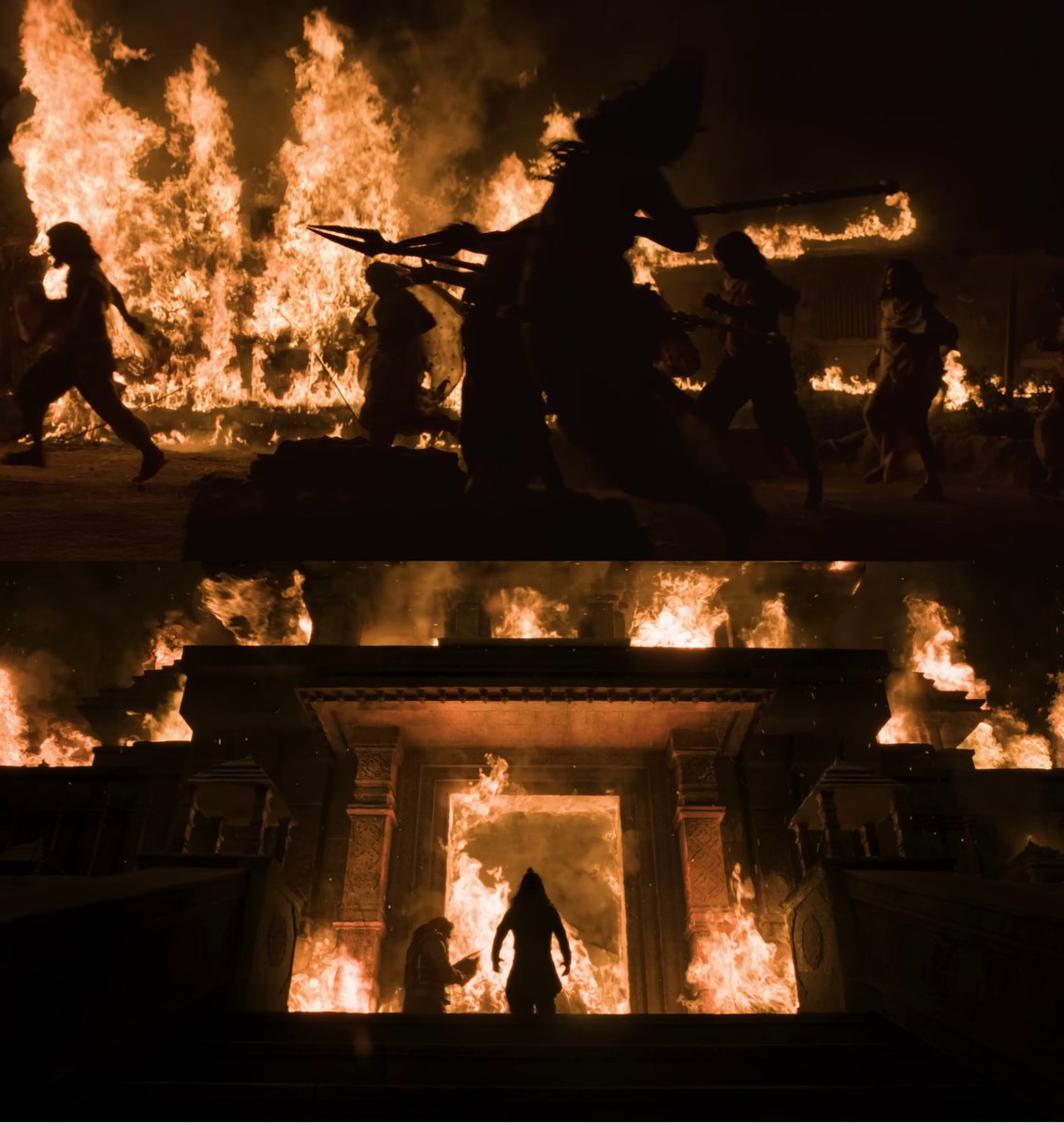 si_dd_hant_'s tweet photo. is it only me or the fire scene in ramayana looks as good as odyssey one (maybe better too). damn impressed https://t.co/zcSAk3LyWN