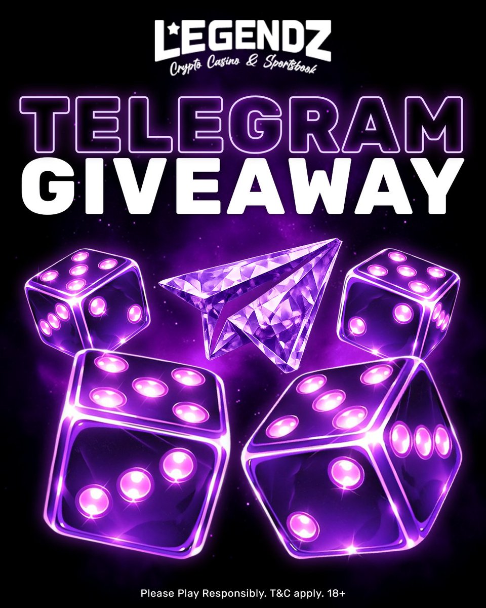 LegendzCasinoIO's tweet photo. We're giving away $100 for 5 people to share in site credit

To enter:
- Follow our Telegram 👉https://t.co/aAMLY5Wxmf
- Comment your Telegram username below

Ends in 24hrs https://t.co/LVOi4Rxkob