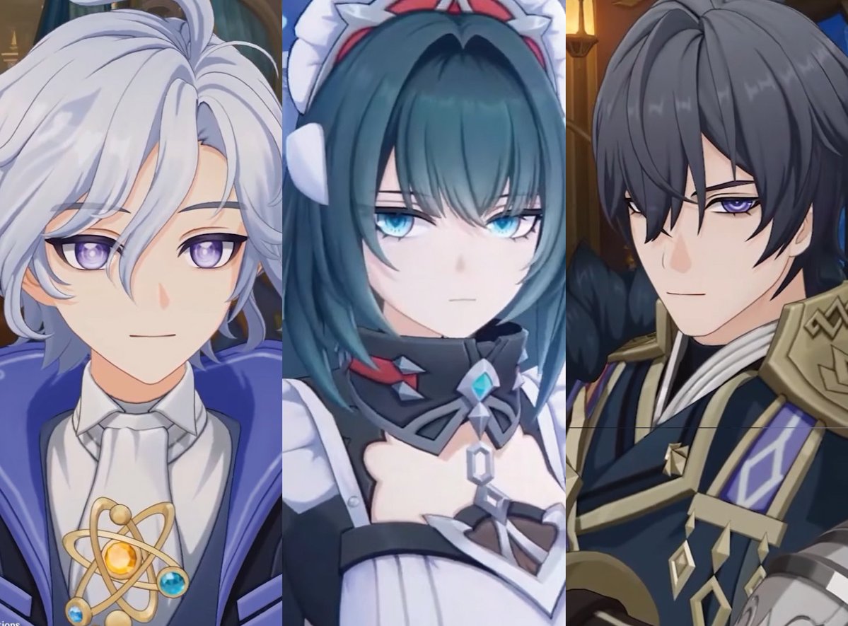 tiofurro___'s tweet photo. ✨ Personagens confirmados ELECTRO de Snezhnaya em Genshin Impact;

• Mitya
• Danica
• Valeriy

A visão de Valeriy é comum, o que indica ele ser um personagem 4 estrelas! https://t.co/GyxlQpBkVm