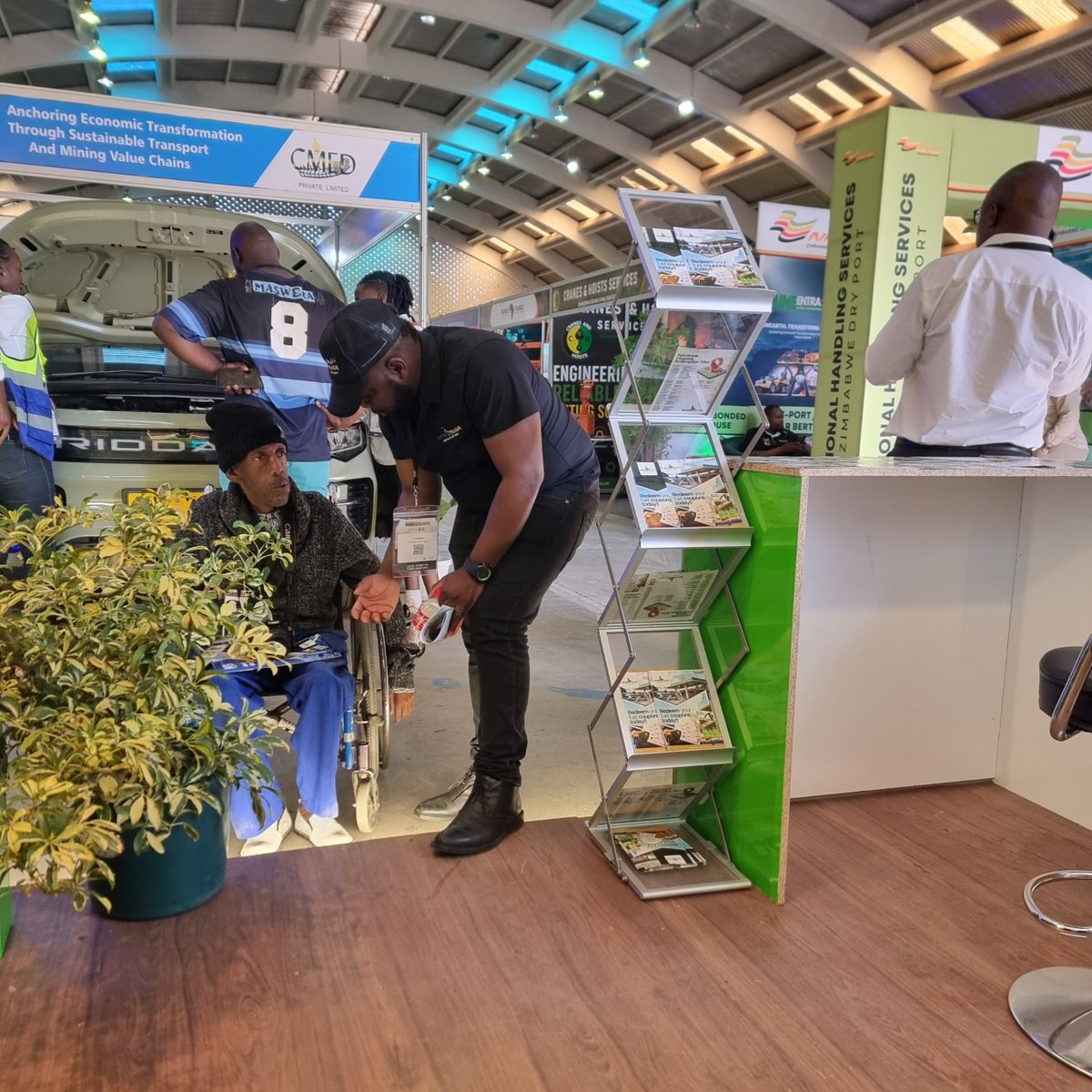 PetrotradeZW's tweet photo. Day 3 at #MineEntra2026! 🚀

Meaningful engagements, valuable connections, and a continued commitment to powering Zimbabwe’s industries. Thank you to everyone who has visited the Petrotrade stand—we look forward to welcoming more visitors!

#Petrotrade #PoweringProgress https://t.co/kr3BkDWk64