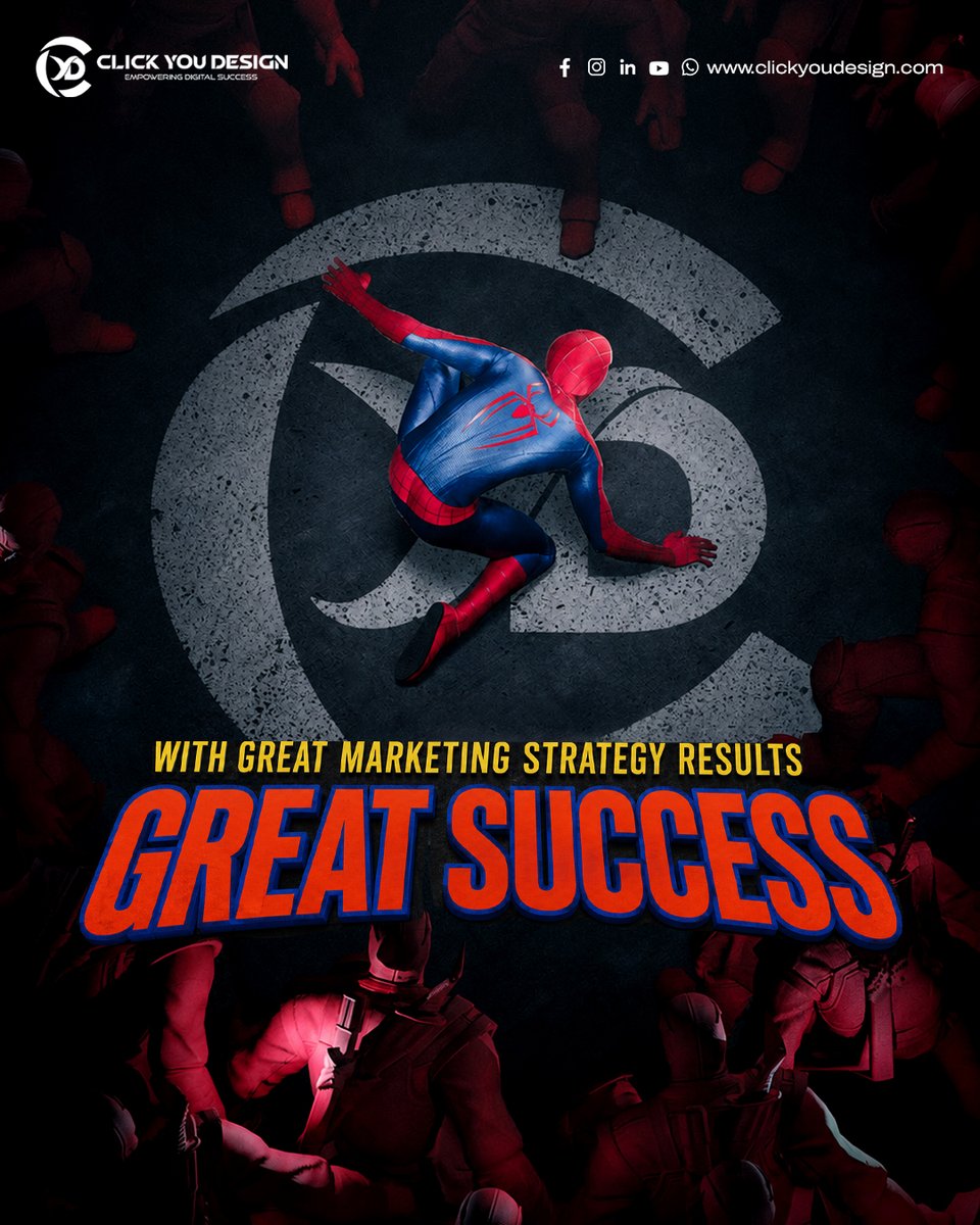 ClickYouDesign's tweet photo. CAST YOUR BRAND INTO THE DIGITAL WEB. 🕸️

Reach the right audience.
Build stronger connections.
Turn attention into action.

CLICK YOU DESIGN.
Your Digital Growth Partner.

Contact Us
📞 +91 62825 08025
🌐 https://t.co/v0PugiPV9d https://t.co/SrCuga9DEh