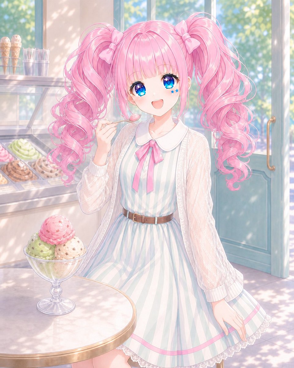 shurimiz's tweet photo. どれにしようかな…からの一番豪華組み合わせ🍨✨
甘くて幸せな時間をお裾分け♪ https://t.co/yeGdGxWe1B