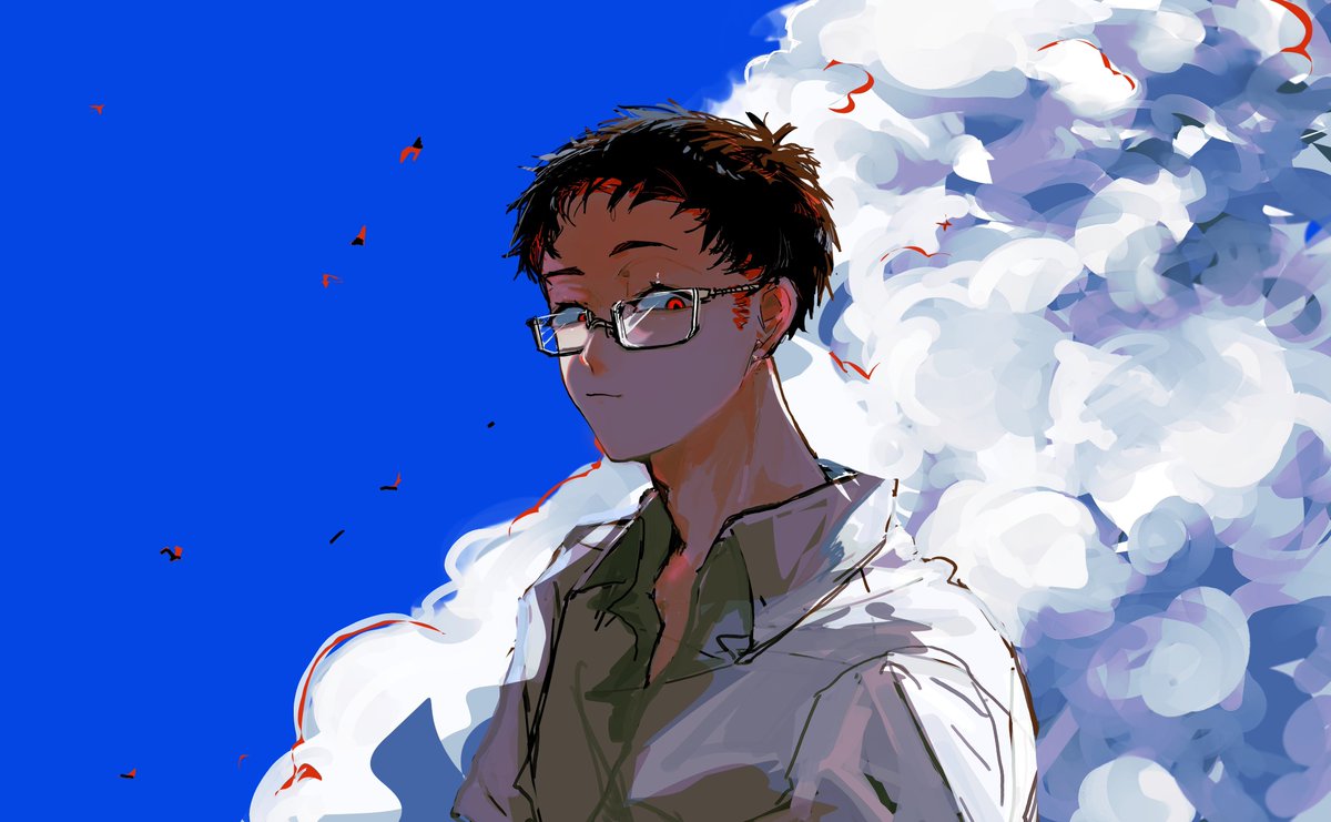 Laf8_8's tweet photo. #今月描いた絵を晒そう
表に出たのは完成2枚、描きかけ2枚〜！
8月も描くぞ〜 https://t.co/1zgqLtwYyM