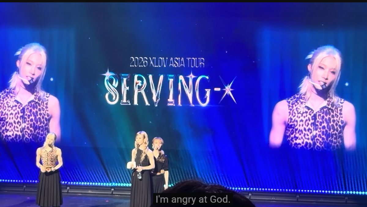 userxlov's tweet photo. one fan saying they are angry at god for making rui sick on the day of the concert and muti going um "god... maybe lets blame the hotel AC instead..." https://t.co/IuuXVGphqX