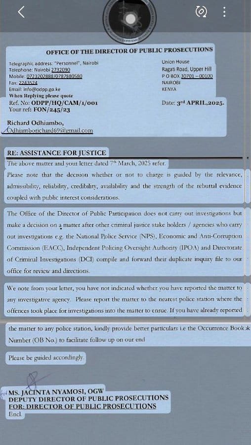 Ritchiekama22's tweet photo. @EACCKenya #INCOMPETENT 
#SelectiveJustice https://t.co/E8FGTlYCUQ